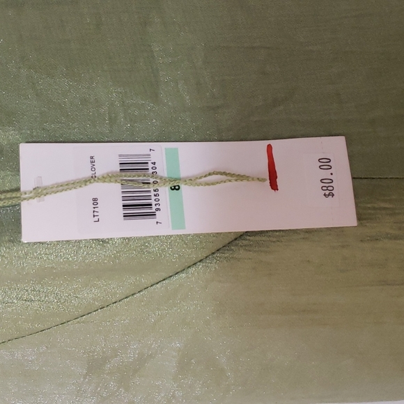 London Times Ruffle Hem Sheath Dress - Picture 3 of 7